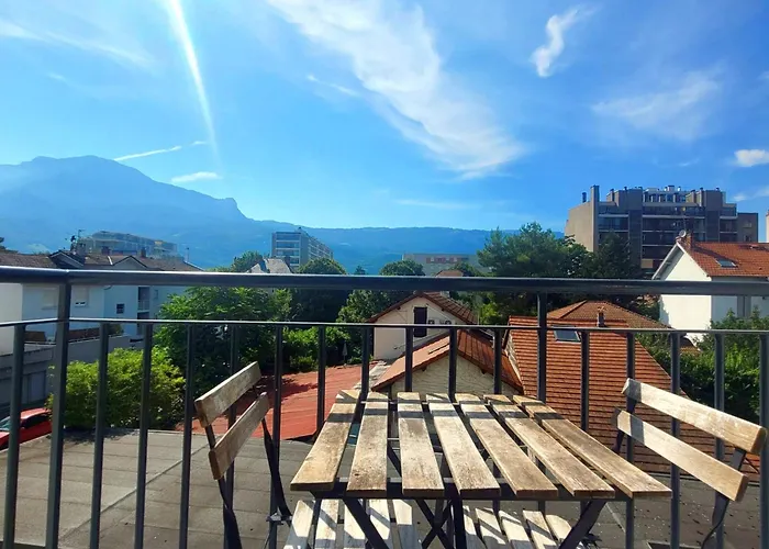 Appartement élégant 3 Avec Parking Grenoble